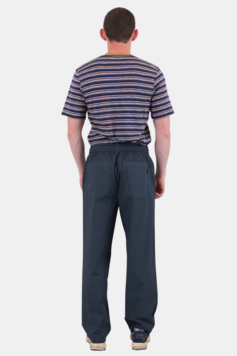 Folk Drawcord Loose Trouser (Soft Black) | Trousers