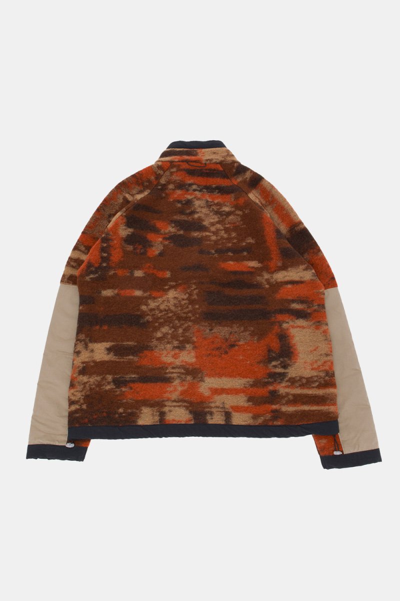 Folk Signal Fleece (Rust Multi Jacquard) | Sweaters