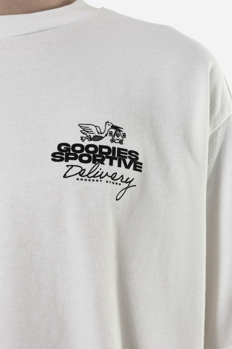 Goodies Sportive Delivery T-Shirt (White) | T-Shirts