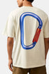 T-shirt mousqueton Gramicci (pigment de sable) | T-shirts