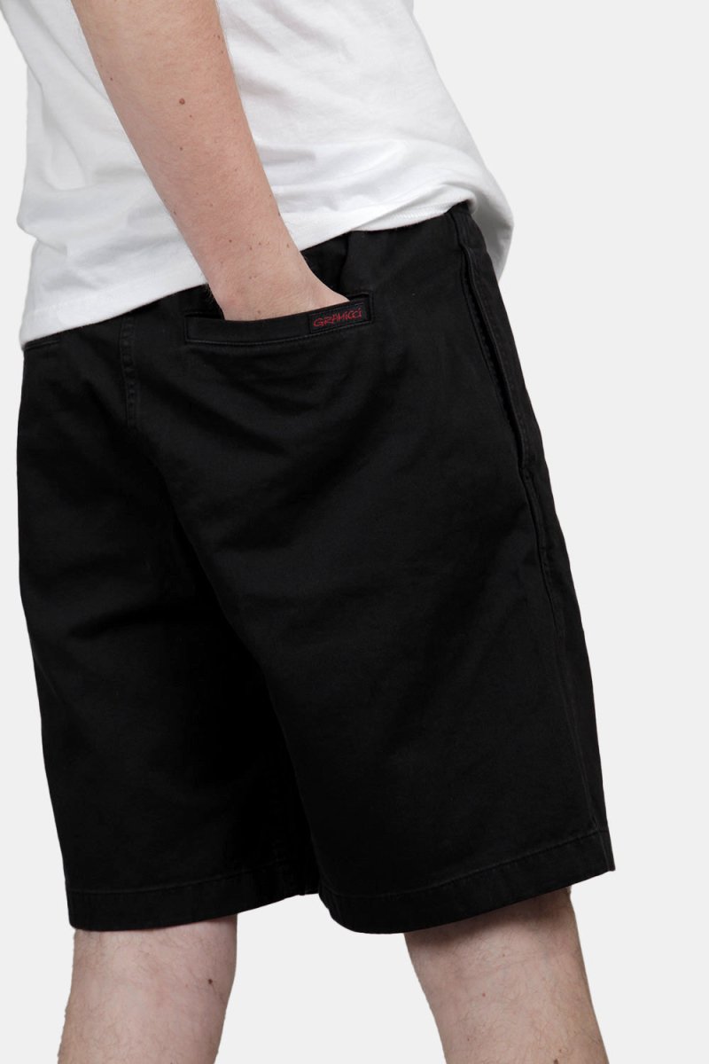 Gramicci G-Shorts Double-ringspun Organic Cotton Twill (Black) | Shorts