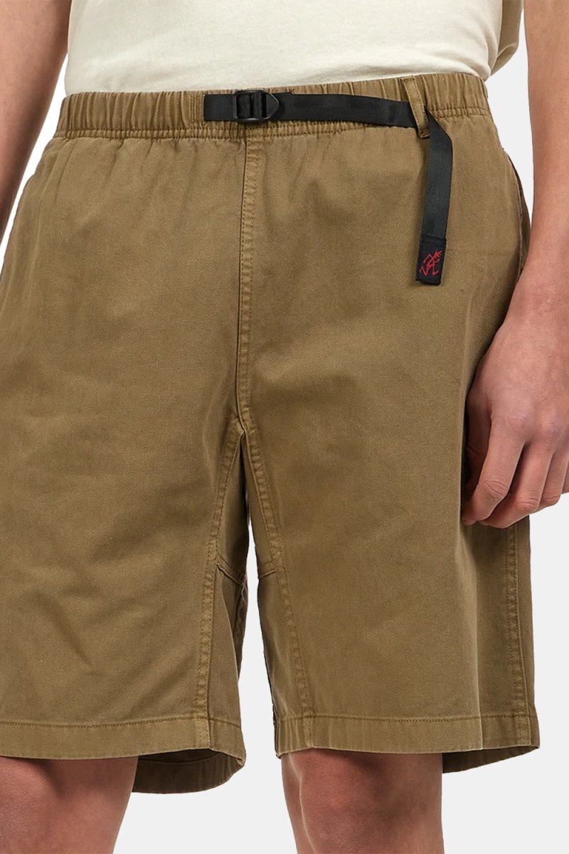 Gramicci G-Shorts Pigment Dye Cotton Twill (Moss) | Shorts