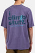 T-shirt Gramicci I Climb Stuff (pigment violet) | T-shirts