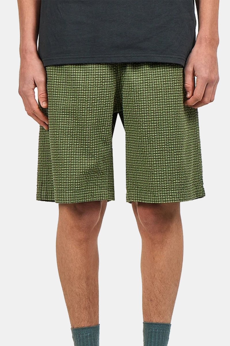 Gramicci O.G. Micro Plaid Seersucker G-Short (Mint) | Shorts