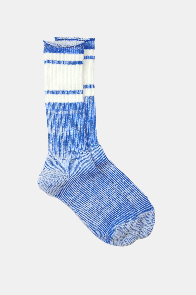 Kinari Skater Plating Crew Socks (Blue) | Socks