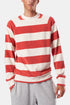 Sweat-shirt rayé La Paz Cunha (serviette corail) | Pulls