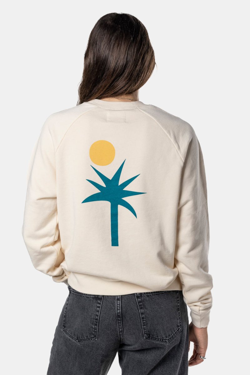 La Paz Cunha Sweatshirt (Palm Ecru) | Sweaters