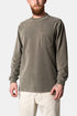 La Paz Duarte L/S T-Shirt (Vert militaire côtelé) | T-shirts