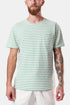 T-shirt La Paz Guerreiro (Blanc cassé/Vert gomme) | T-shirts