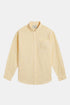 Chemise portugaise en flanelle Atlantico Stripe (Jaune clair) | Chemises