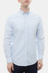Chemise à rayures Belavista en flanelle portugaise (Ciel) | Chemises