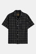 Chemise Dorne en flanelle portugaise (Noir) | Chemises