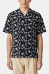 Chemise portugaise Folclore 4 en flanelle (Noir) | Chemises