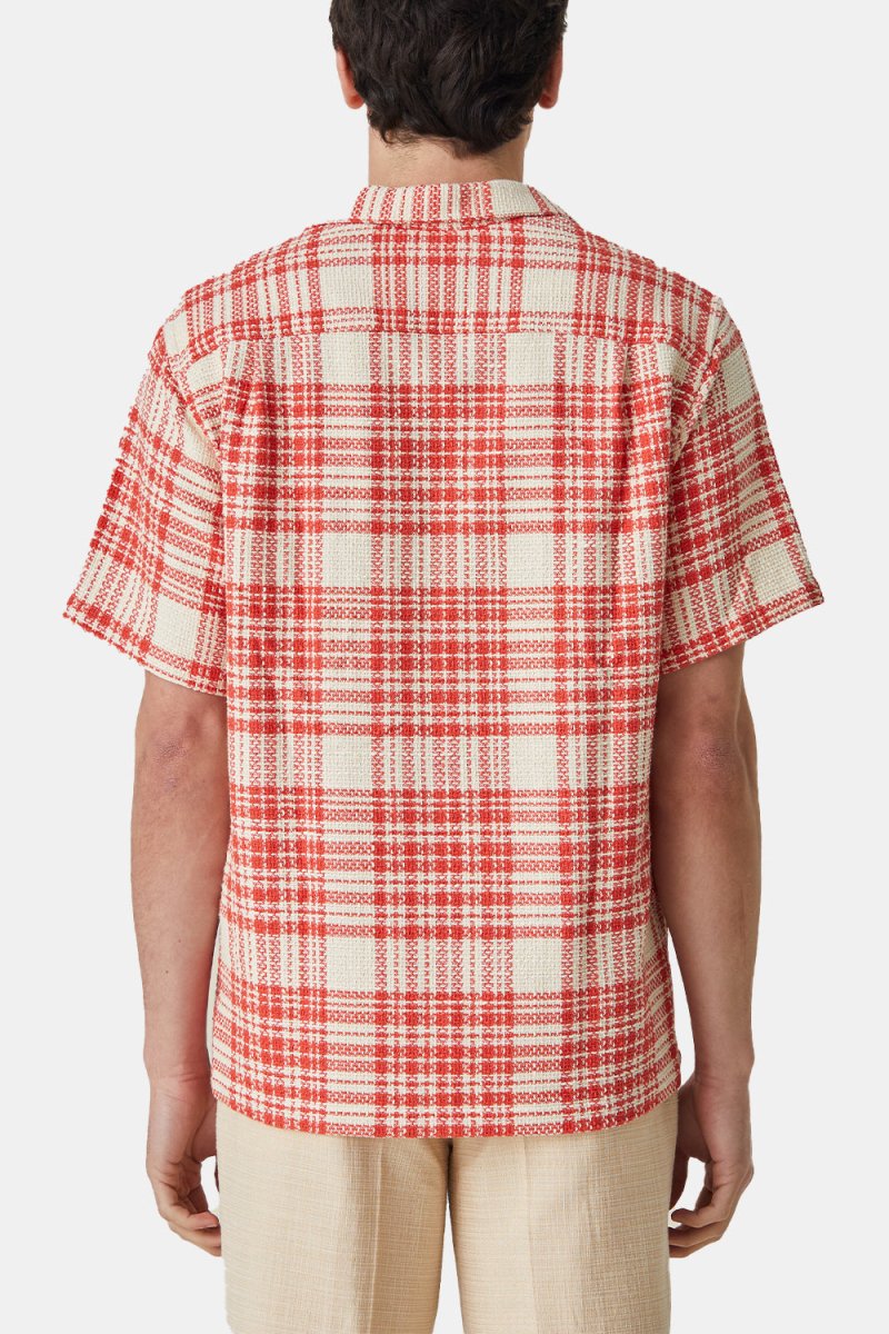 Portuguese Flannel Garden Plaid Shirt (Red) | Shirts