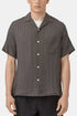 Chemise Nori en flanelle portugaise (Gris foncé) | Chemises