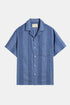 Chemise portugaise en flanelle du Pacifique (Indigo) | Chemises