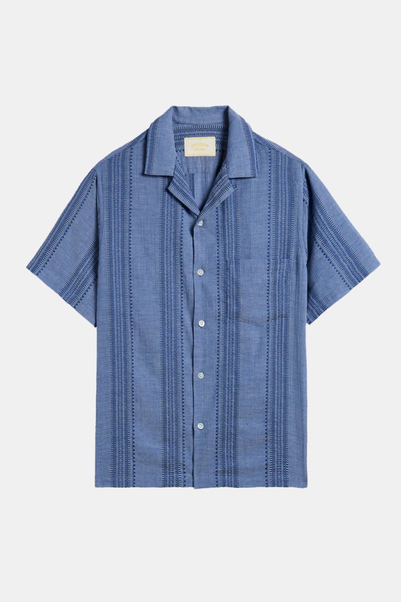 Portuguese Flannel Pacific Shirt (Indigo) | Shirts