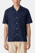 Chemise Rendi en flanelle portugaise (Bleu/Marine) | Chemises