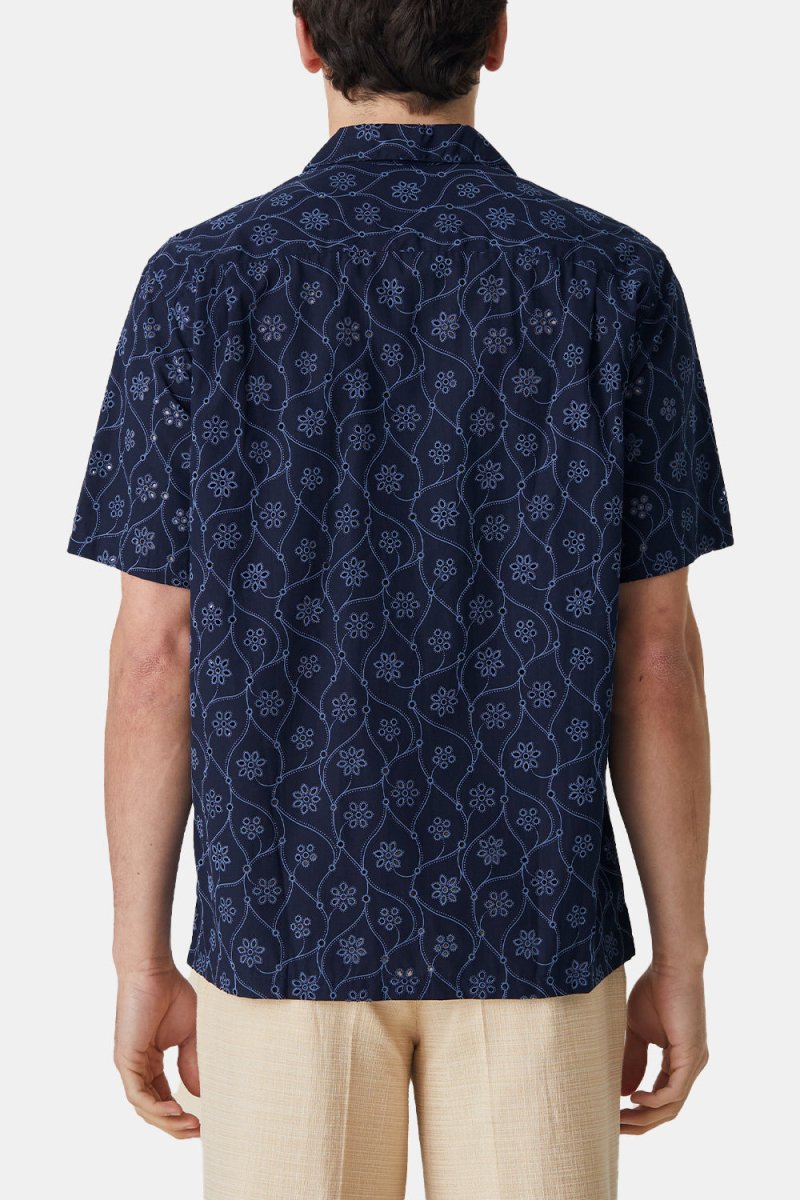 Portuguese Flannel Rendi Shirt (Blue/Navy) | Shirts