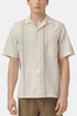Chemise de tapisserie en flanelle portugaise (Écru) | Chemises
