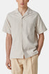Chemise portugaise en carreaux de flanelle (Bleu/Beige) | Chemises