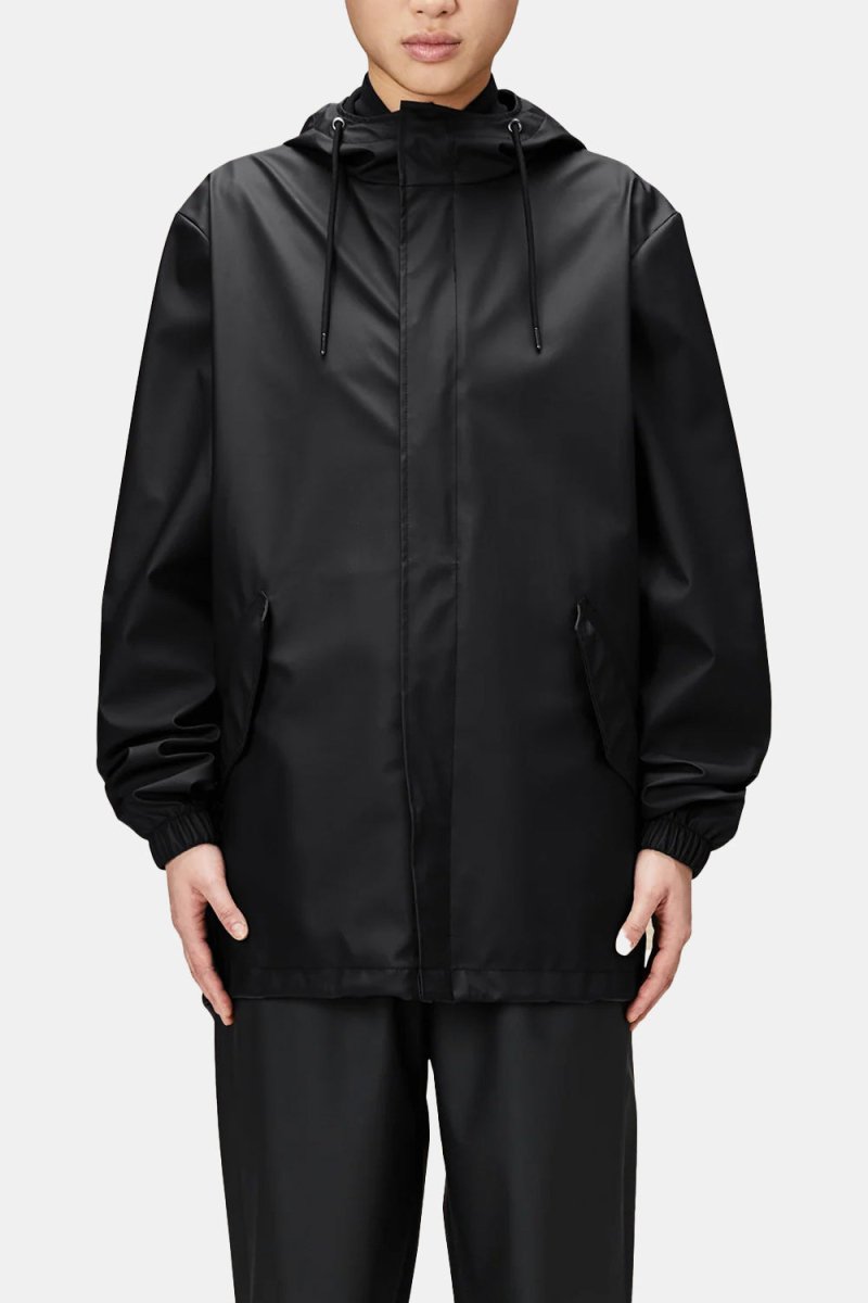 Rains Fishtail Jacket (Black) | Jackets