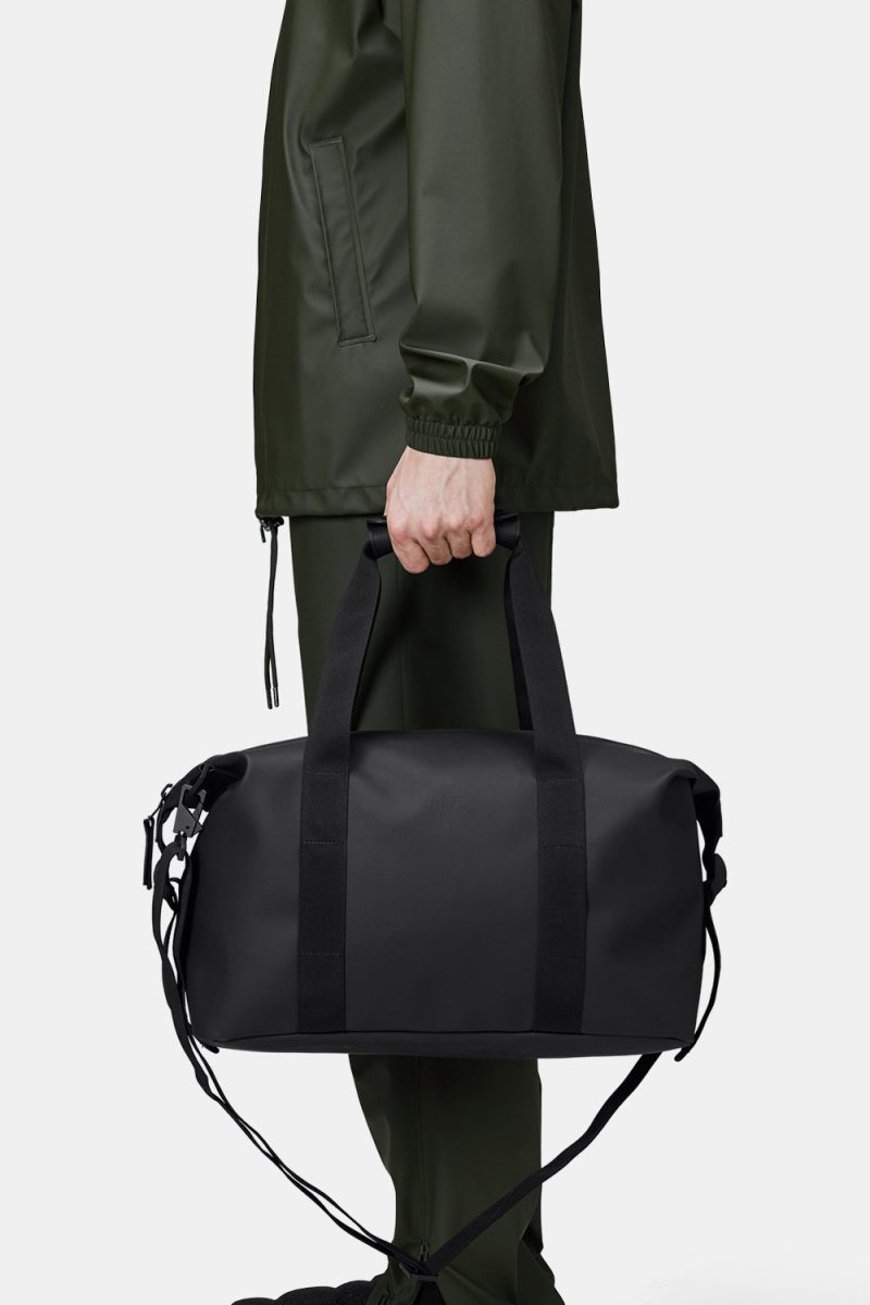 Rains Hilo Small Weekend Bag (Black) | Bags