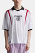 Umbro England Classic Maillot à col en V (Blanc) | T-shirts