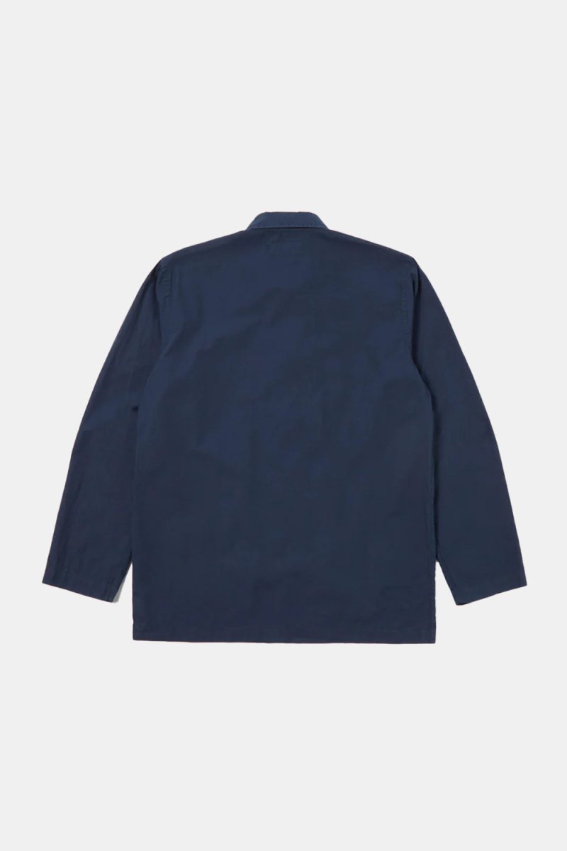 Universal Works Fine Poplin Bakers Jacket (Navy) | Jackets