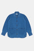 Chemise Travail en denim à chevrons Universal Works (Indigo délavé) | Chemises