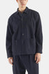 Universal Works Ospina Cotton Travail Surchemise (Dark Navy) | Vestes