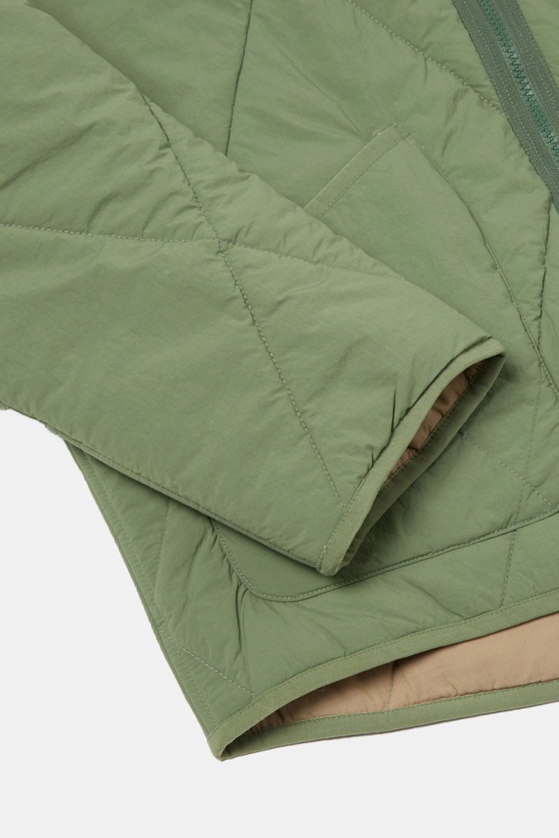 Universal Works Reversible Military Liner Jacket (Olive/Beige) | Jackets