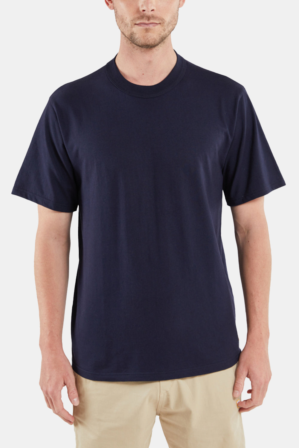 Armor Lux Heritage Organic Callac T-Shirt (Navire Navy) | Number Six
