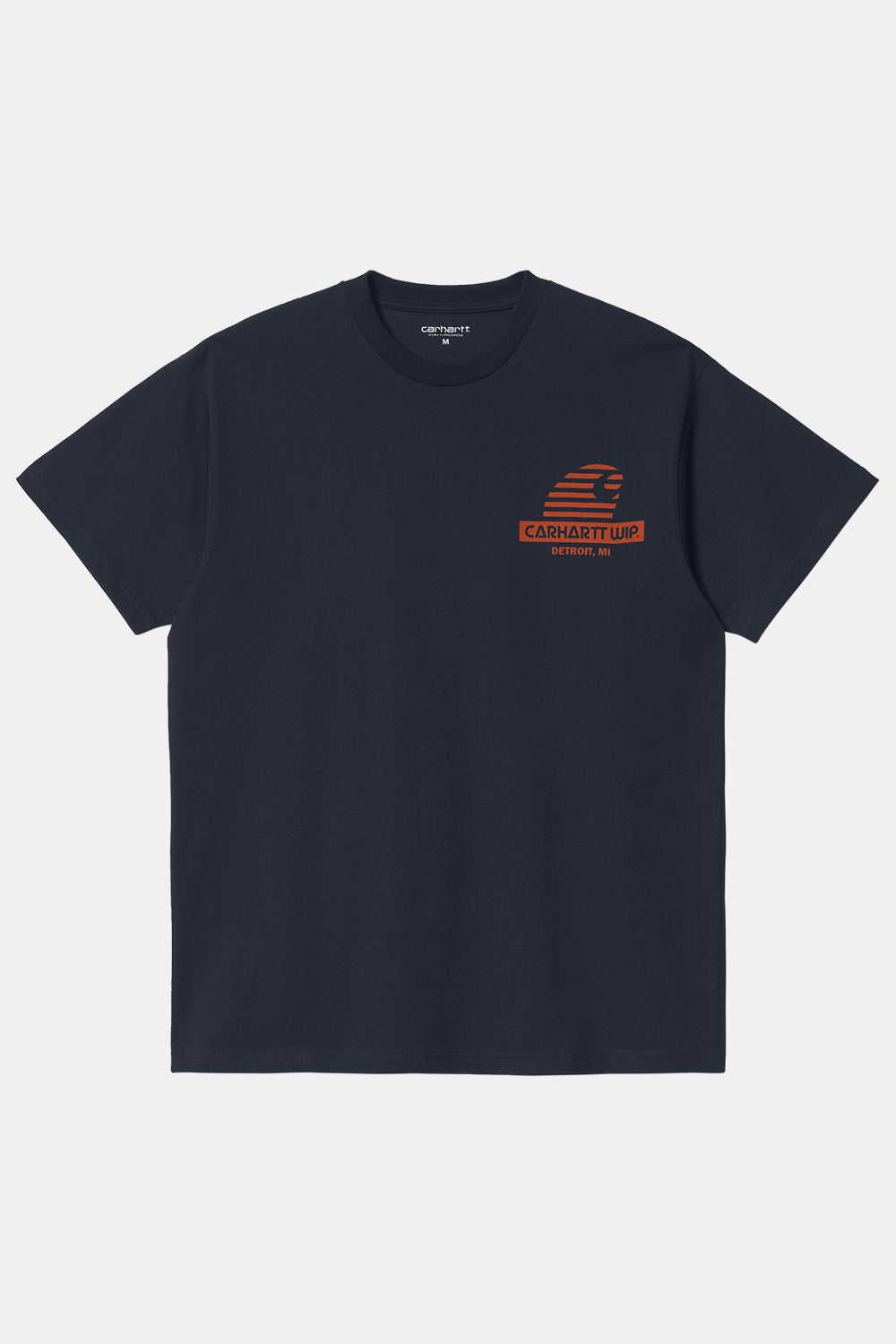Carhartt WIP Short Sleeve Mechanic Pocket T-Shirt (Dark Navy / Brick) | Number Six