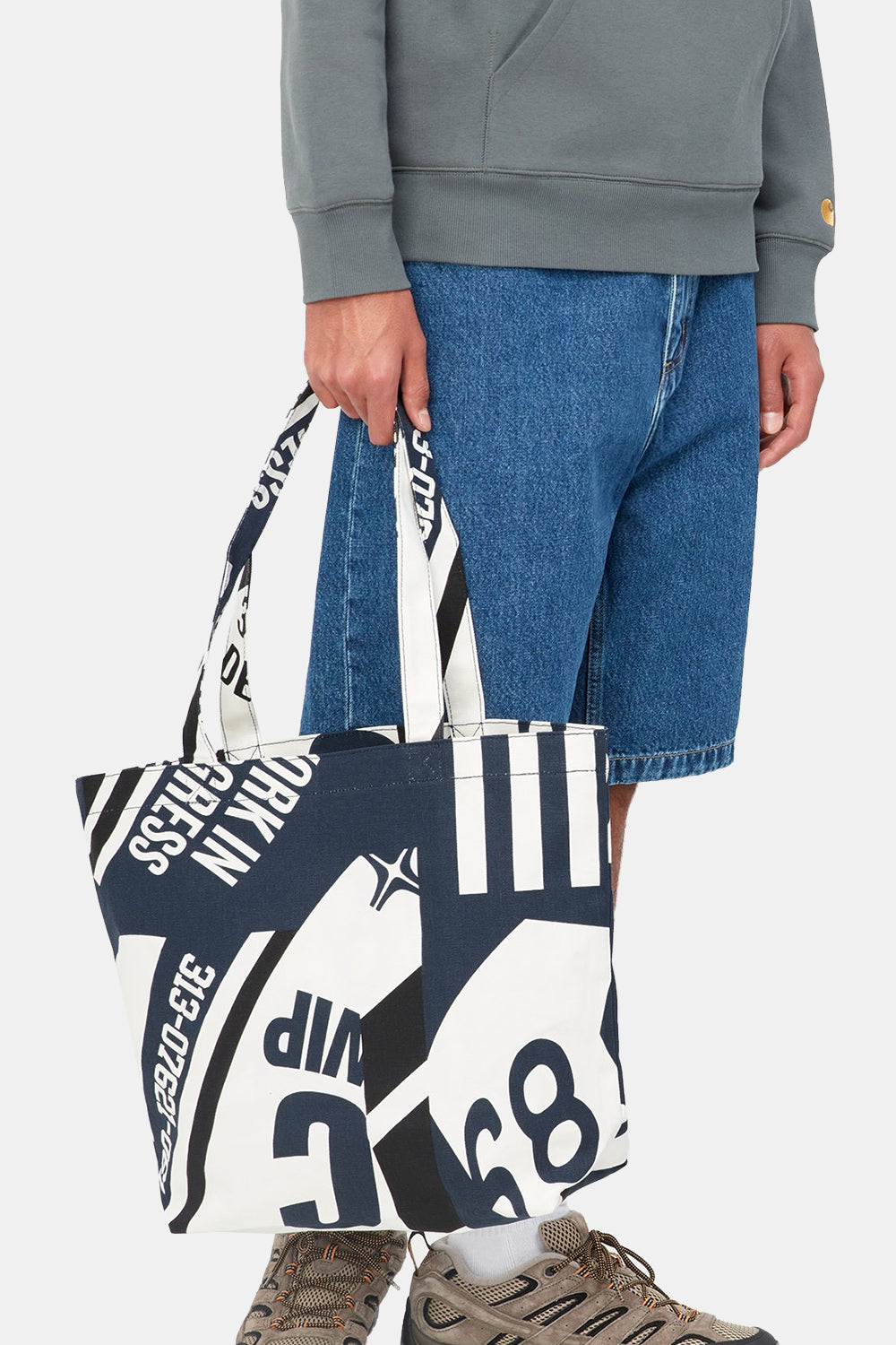 Carhartt WIP Graphic Tote Bag (Marina Blue) | Number Six