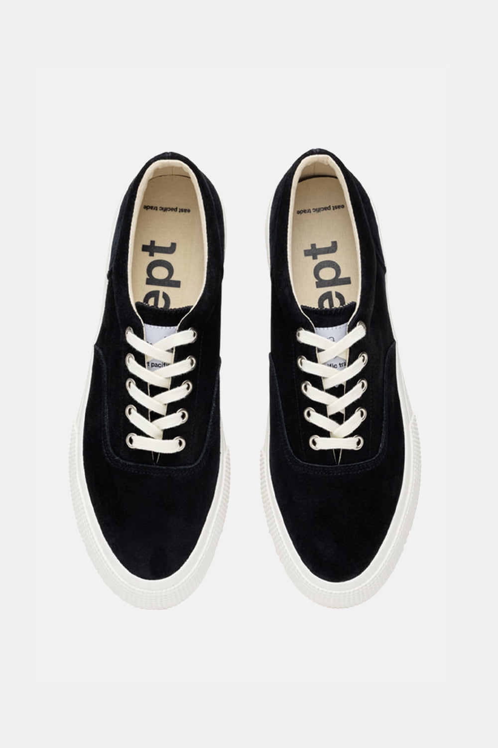 East Pacific Trade Skate Suede Trainers (Black)