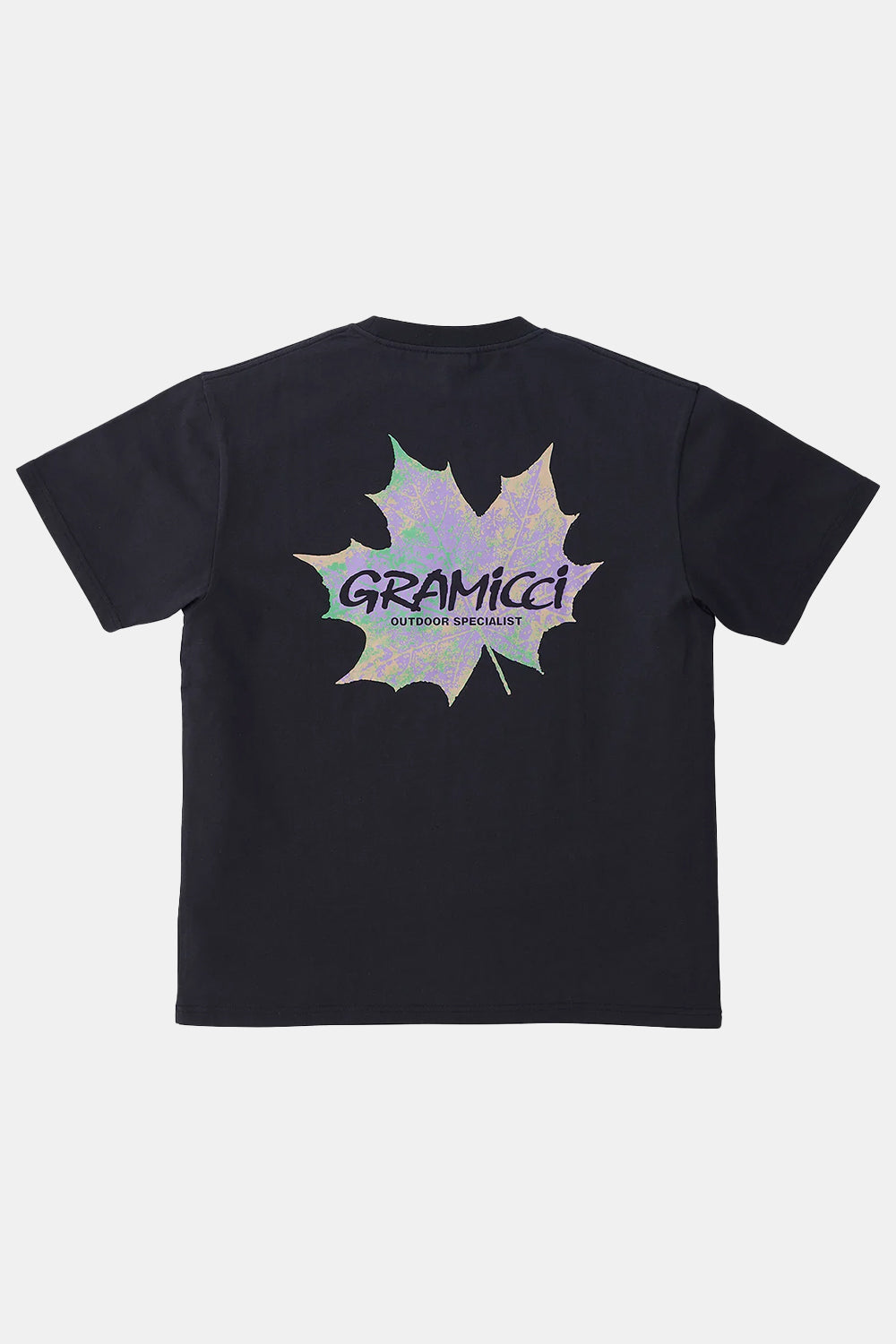 Gramicci Leaf T-Shirt (Black) | Number Six