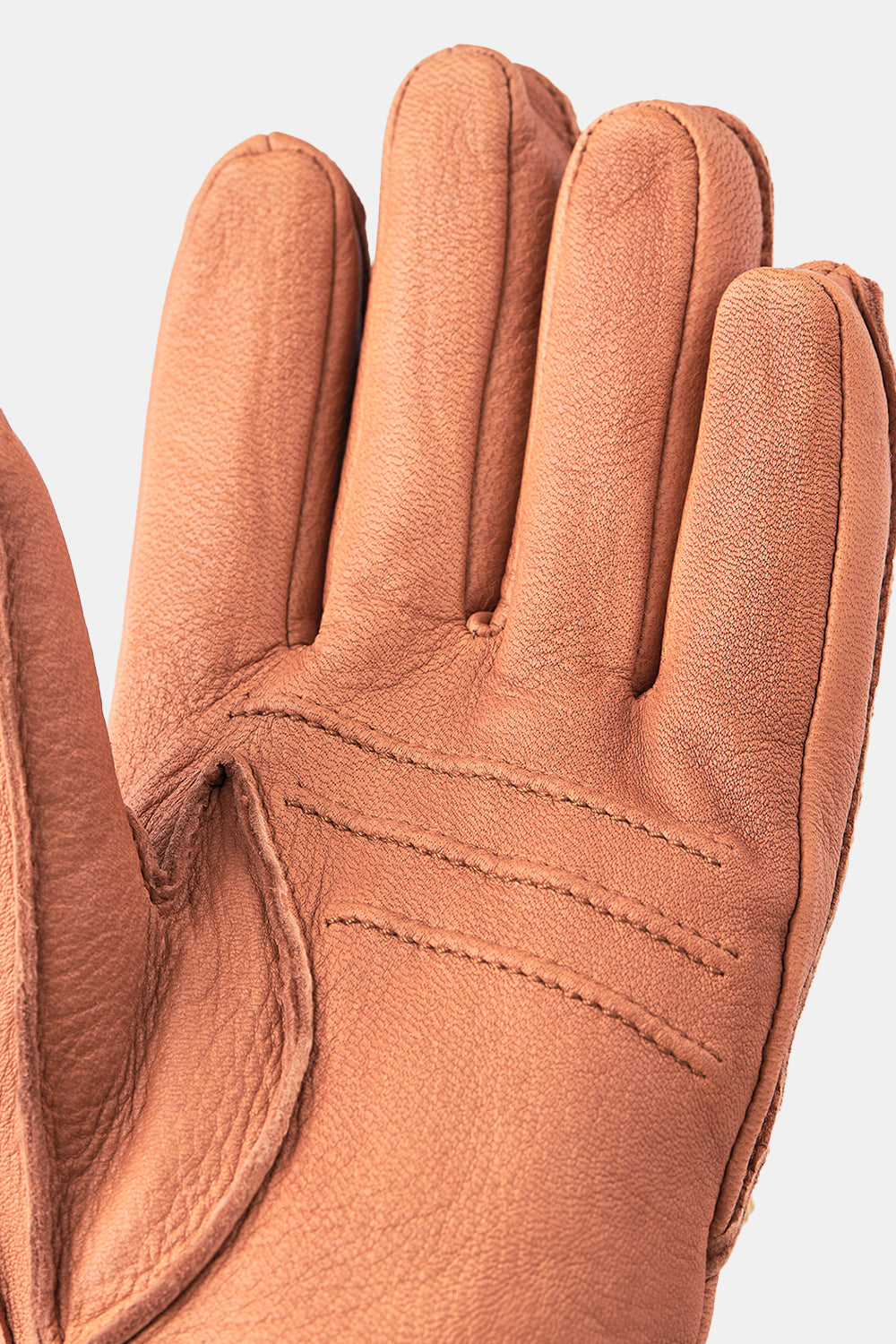 Hestra Deerskin Primaloft Rib Gloves (Cork) | Number Six
