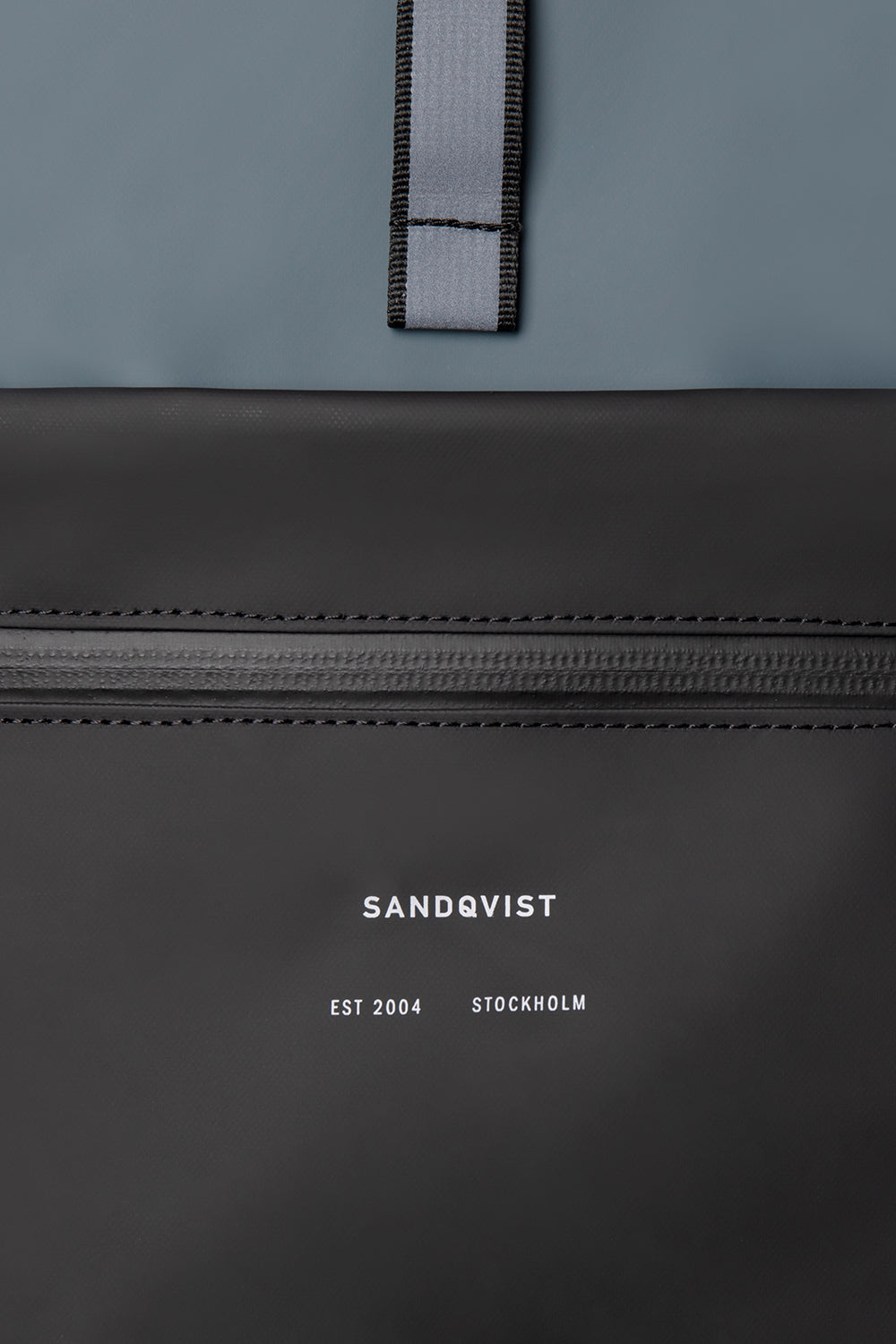 Sandqvist Ruben 2.0 Water-Resistant Rolltop Backpack (Multi Blue / Steel Blue) | Number Six