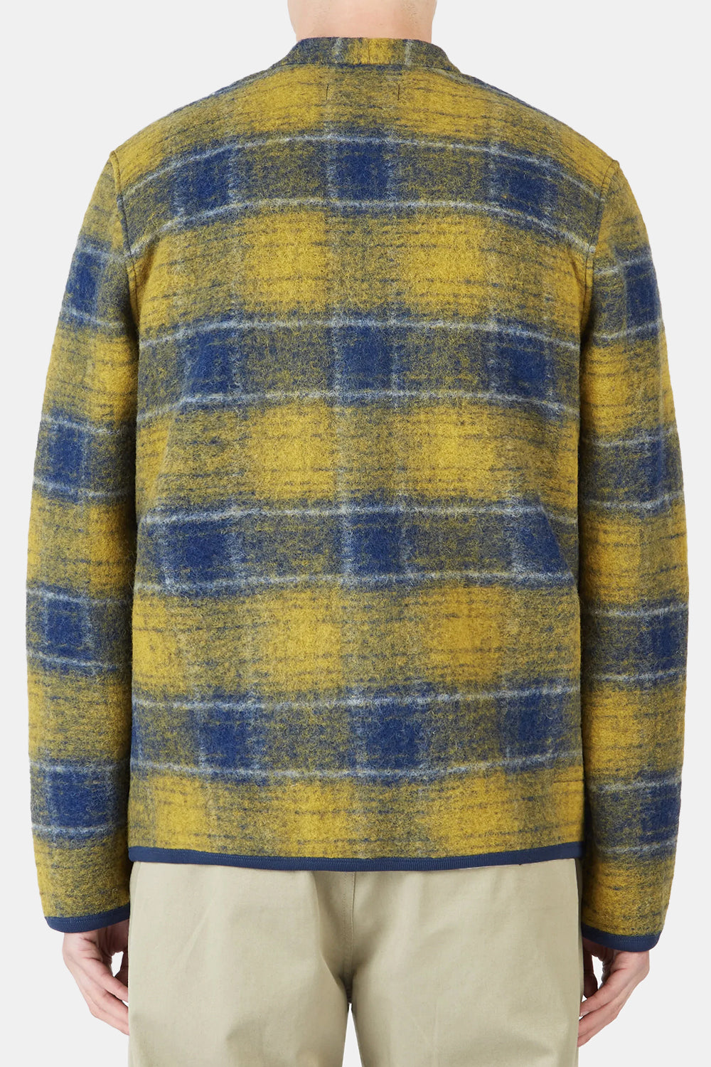 Universal Works Austin Wool Fleece (Yellow) | Number Six